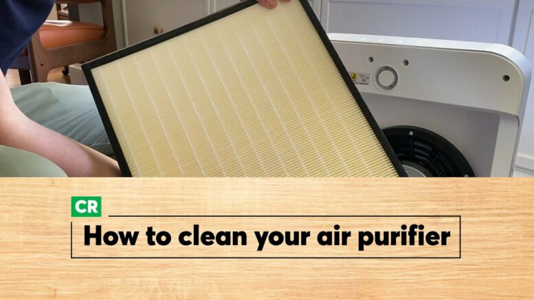 How To Clean An Air Purifier | Consumer Reports 1