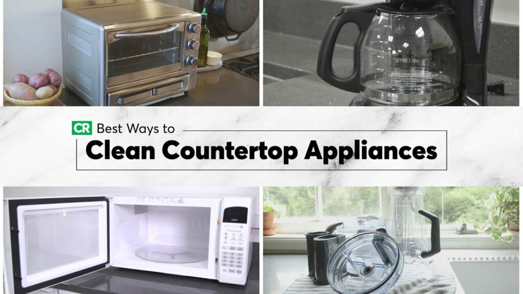 Best Ways to Clean Countertop Appliances | Consumer Reports 1