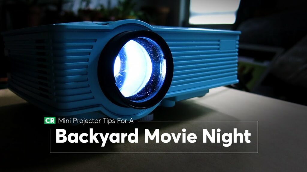 Mini Projector Tips for a Backyard Movie Night | Consumer Reports 1