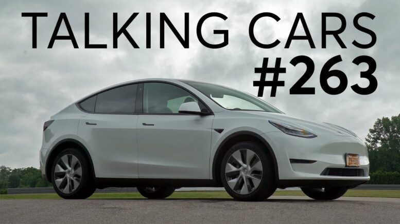2020 Tesla Model Y First Impressions | Talking Cars With Consumer Reports #263 1