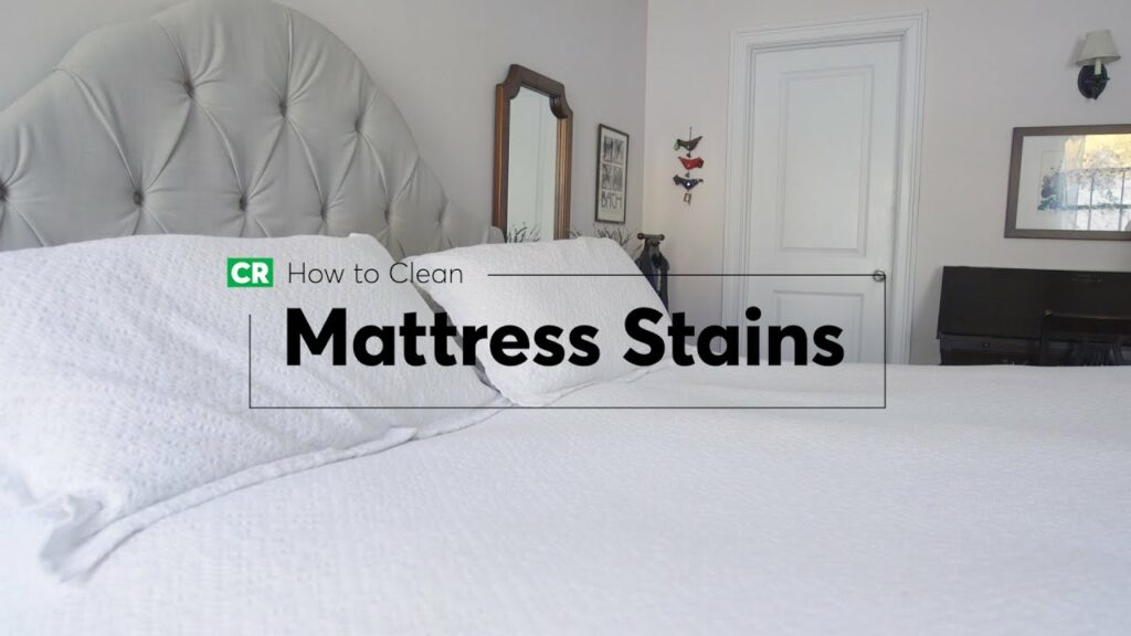 How to Clean Mattress Stains | Consumer Reports 1