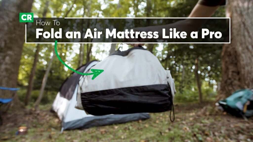 Camping Tip: How to Fold an Air Mattress Like a Pro | Consumer Reports 1