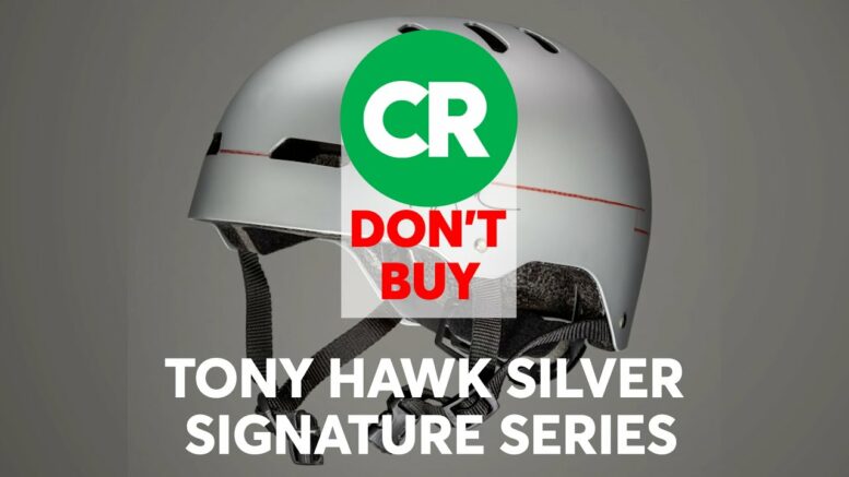 Tony Hawk Signature Silver Series Helmet Fails Our Safety Test | Consumer Reports 1