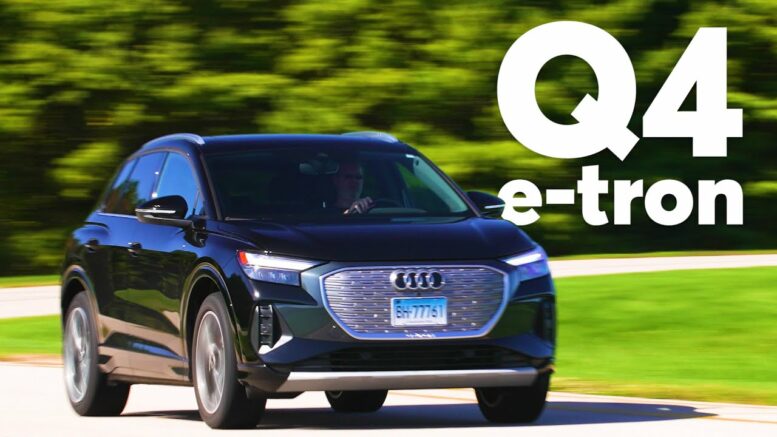 2022 Audi Q4 E-Tron; Why Are Flooded Evs Catching Fire? | Talking Cars With Consumer Reports #382 1