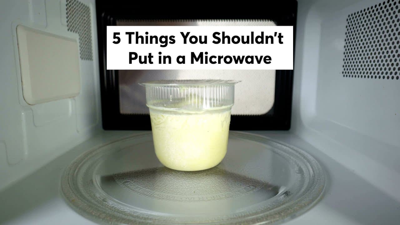 5 Things You Shouldn't Put in a Microwave Consumer Reports Easy