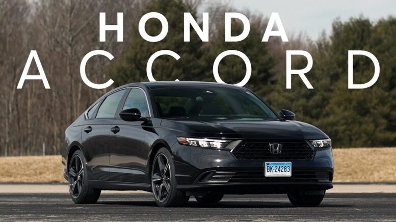 2023 Honda Accord Hybrid Early Review | Consumer Reports 1