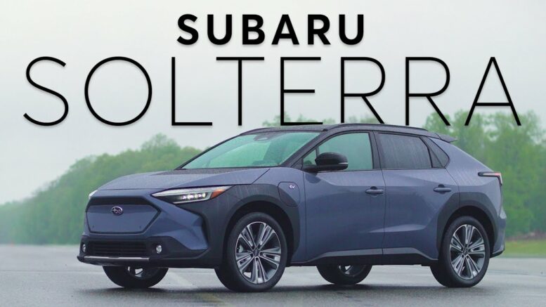 2023 Subaru Solterra Early Review | Consumer Reports 1