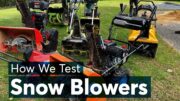 How Consumer Reports Tests Snow Blowers | Consumer Reports 2