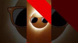 Watch Out For Counterfeit Eclipse Glasses! #Shorts 2
