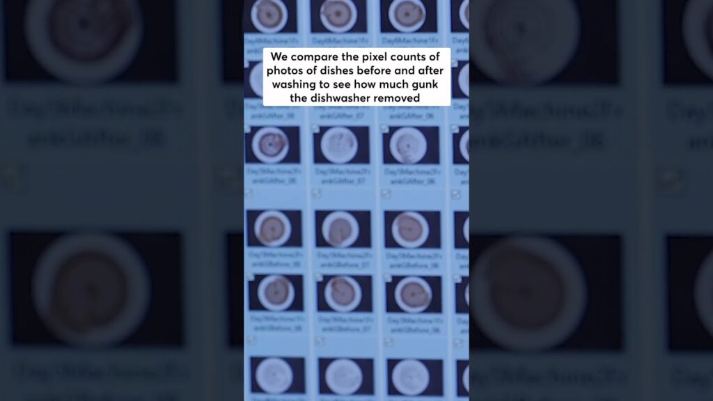 How we test dishwashers 1