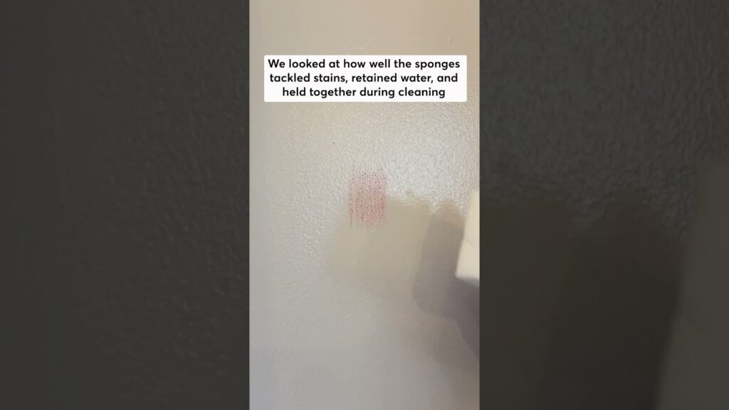 Worst Magic Eraser Sponges in CRs Tests 1