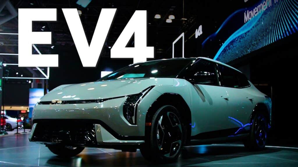 2025 New York Auto Show: 2026 Kia EV4 1