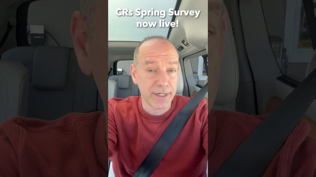 Take part in CRs vehicle reliability survey today! 1