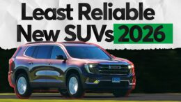 Least Reliable New Suvs Of 2026 | Consumer Reports 1
