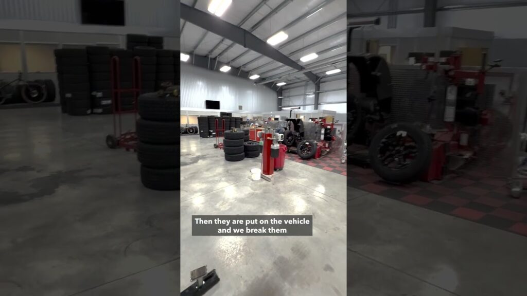 Snow tire testing begins at CR 1