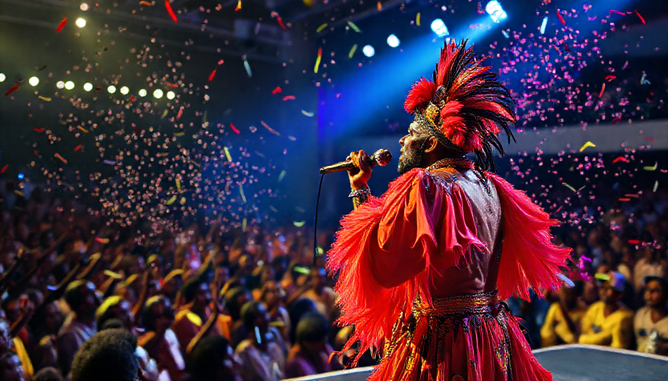The Vibrant Story of Dominica Calypso: From Roots to Rhythm | 2026 Vibrant performance with colorful confetti.
